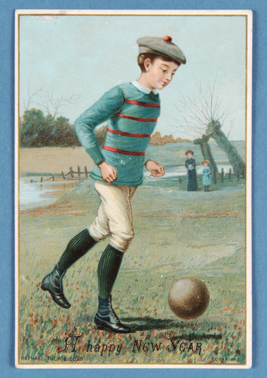 Gott nytt år, ca 1890-talet av English School