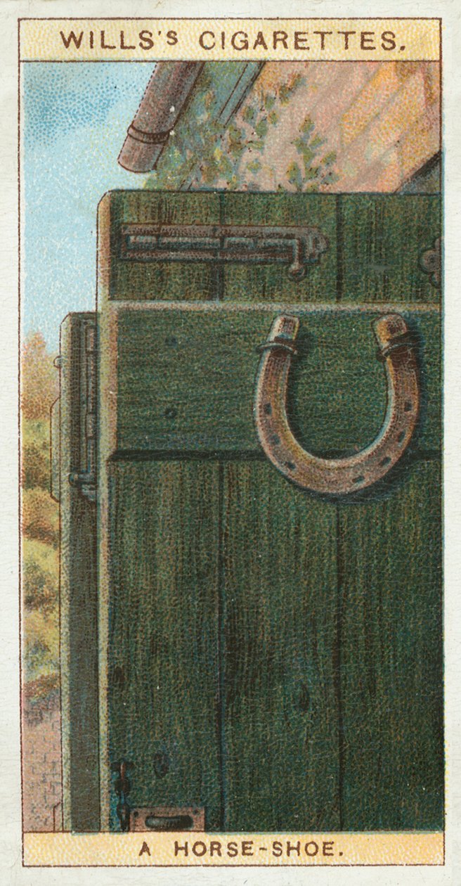 En hästsko (chromolitho) av English School