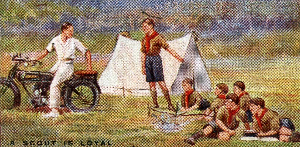 En scout är lojal, 1929 av English School