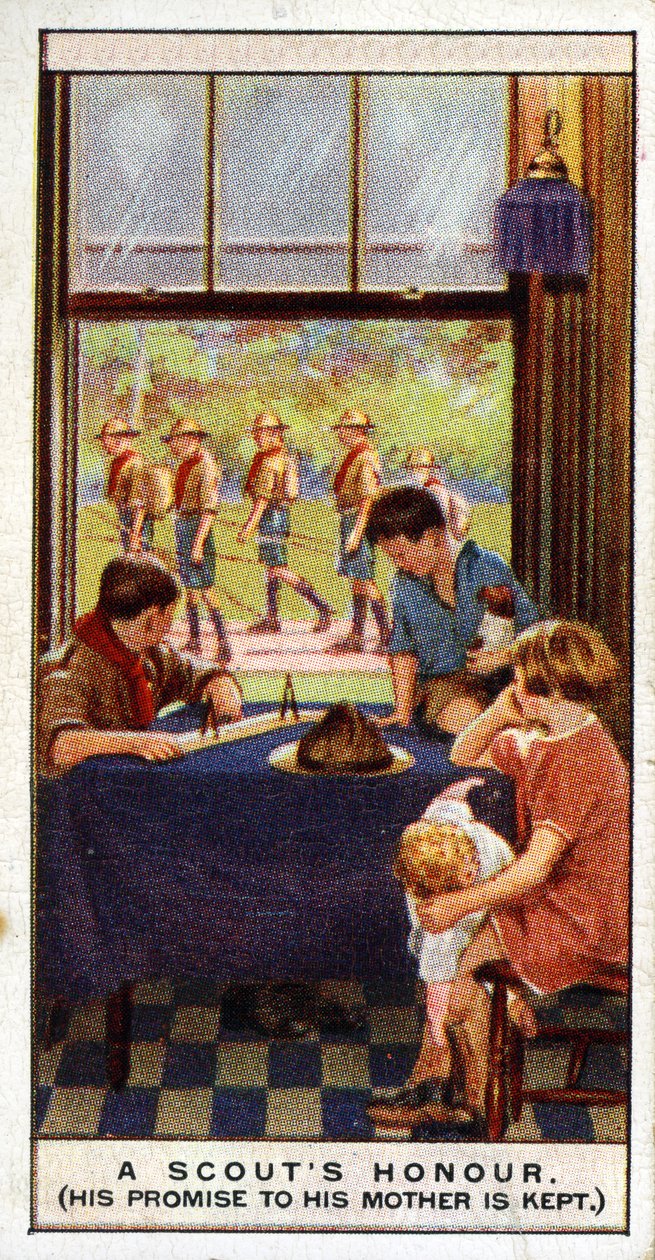 En Scouts ära är att lita på, 1929 av English School