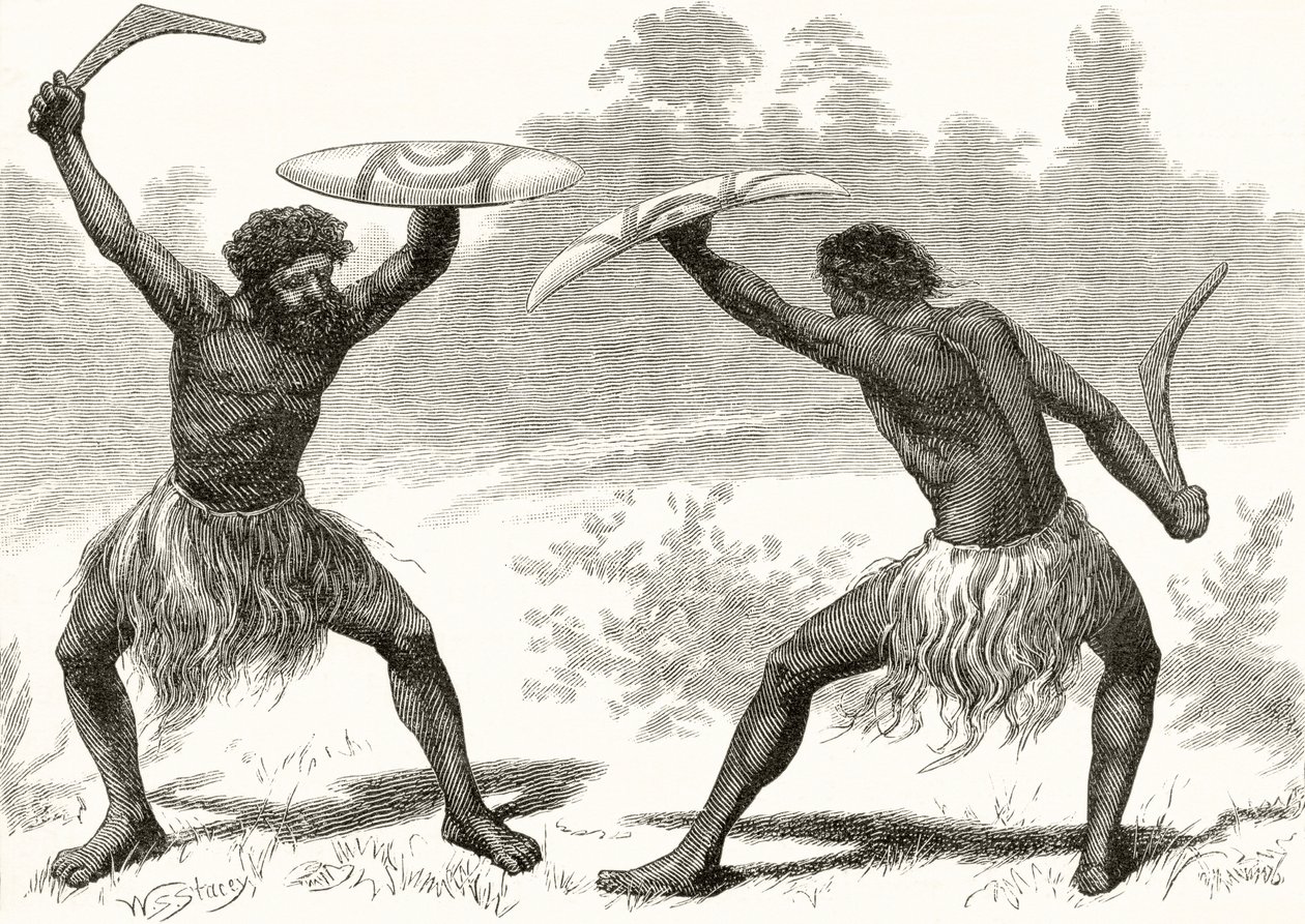A Waddy Fight, från 