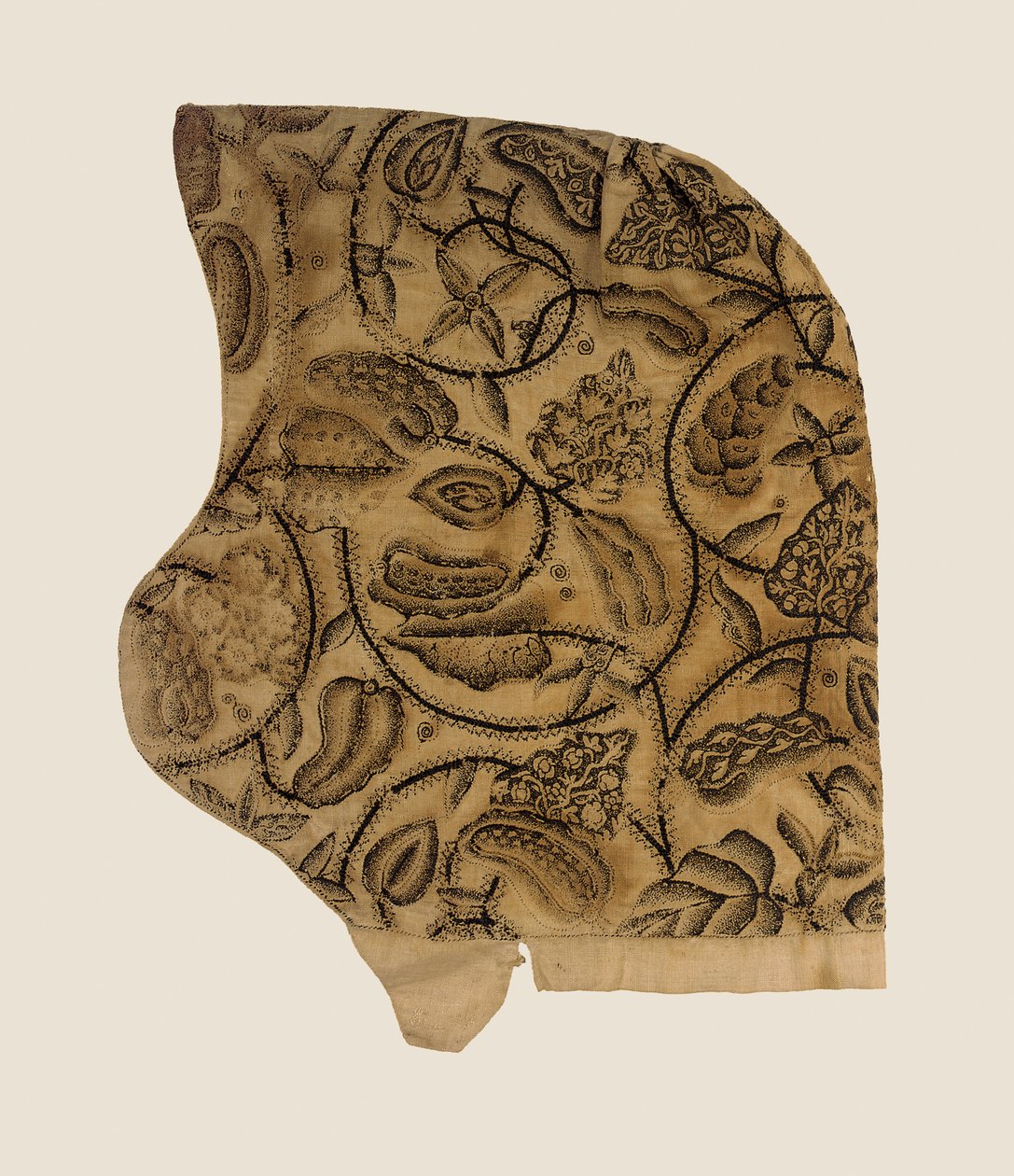 En fin svartslöjdscoif, 1620-40 av English School