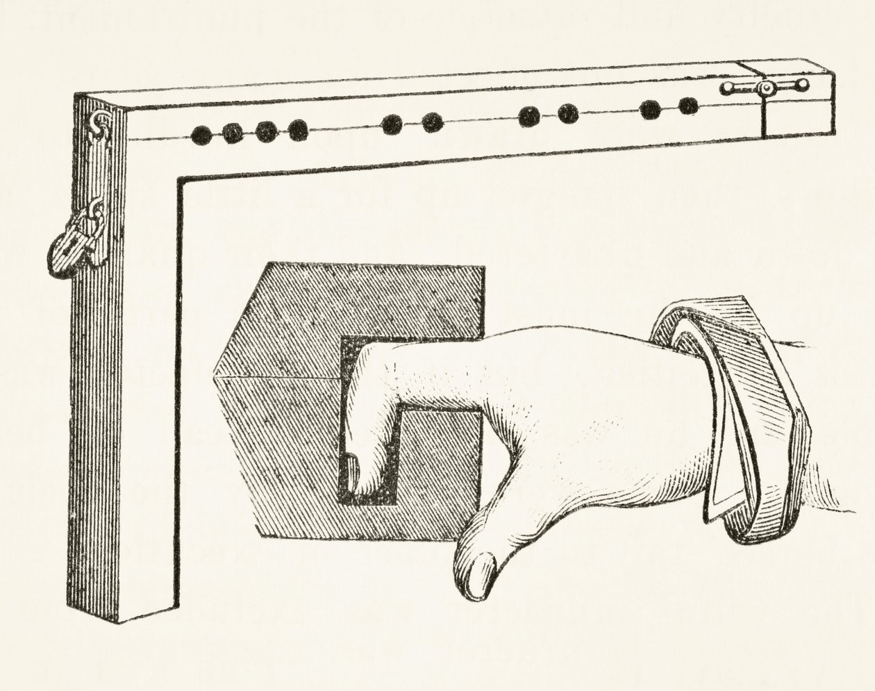 O se pillory tamatamailima, sa faaaogaina i le seneturi lona 15, mai le 