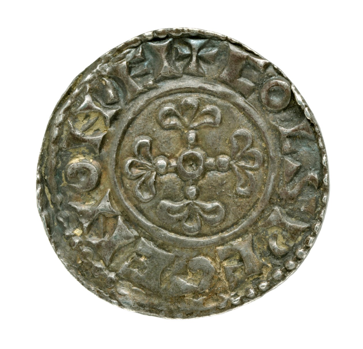 Ett öre, från Vilhelm I:s regeringstid (silver) av English School