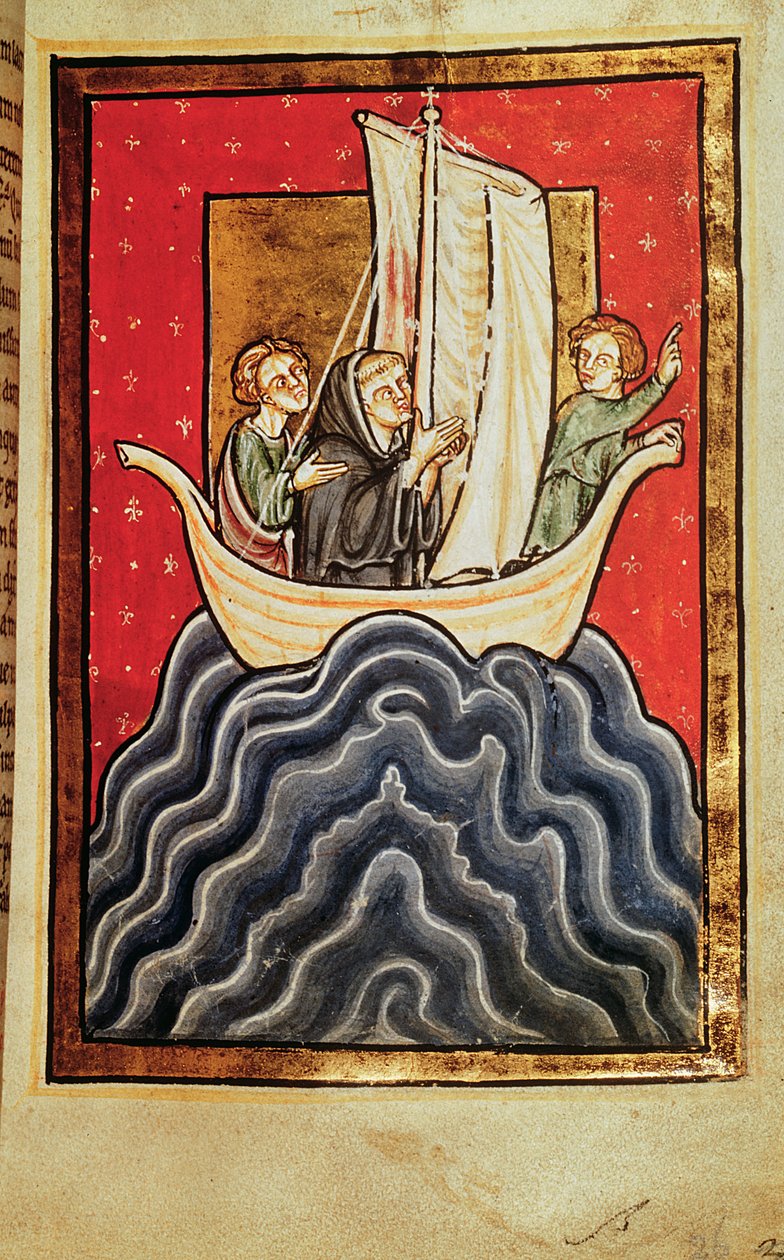 Lägg till 39943 f.2b St. Cuthbert och två av bröderna som återvänder från pikternas land, från 