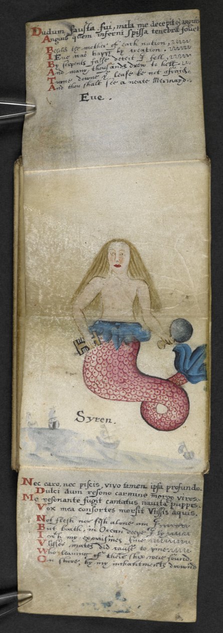 Lägg till MS 57312 f.2 spelbok (bläck & färg på veläng) av English School