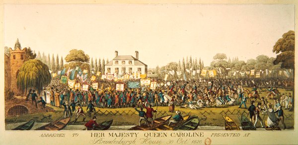 Anföranden till Hennes Majestät Drottning Caroline presenterade i Brandenburgh House den 30 oktober 1820 av English School