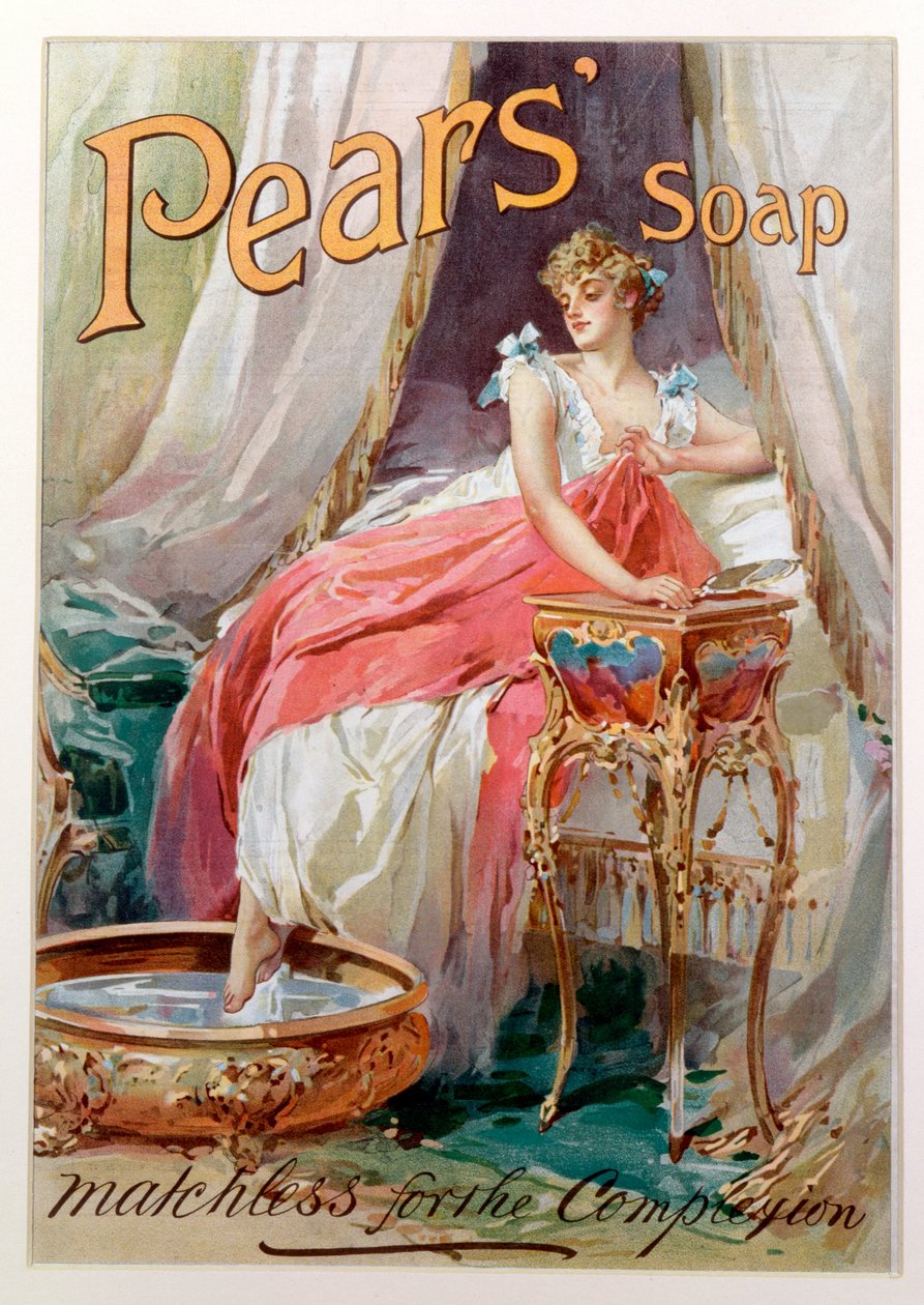 Annons för Pears Soap, 1898 av English School