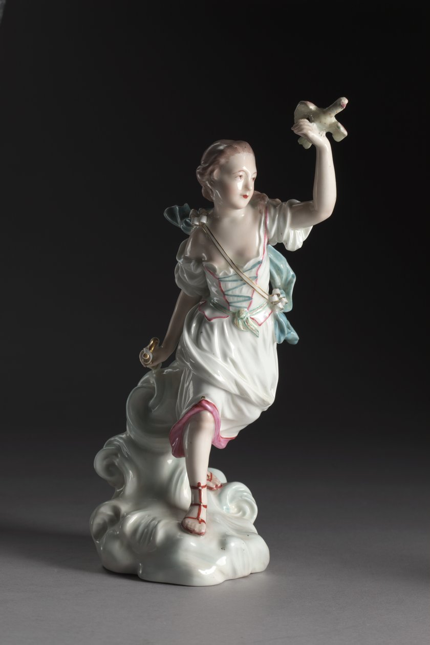 Air, tillverkad av Derby Porcelain Factory av English School
