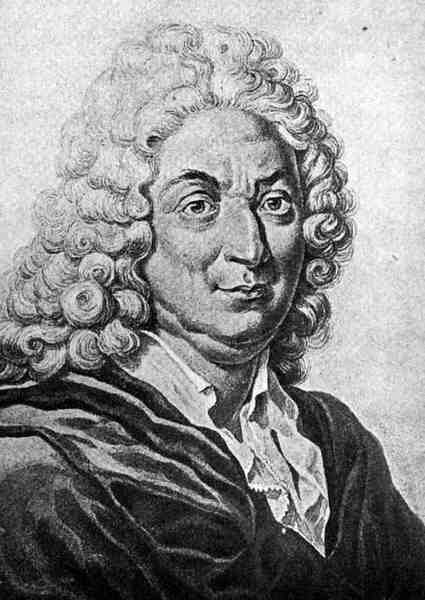 Alain-Rene Lesage (1668-1747) (gravyr) av English School