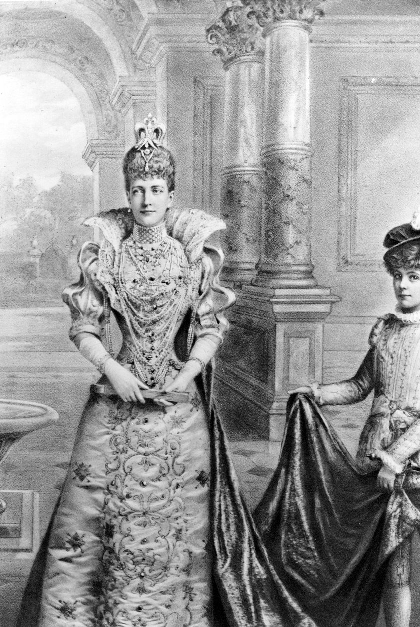 Alexandra av Danmark, Queen Consort av Storbritannien och de brittiska dominionerna, 1800-talet av English School