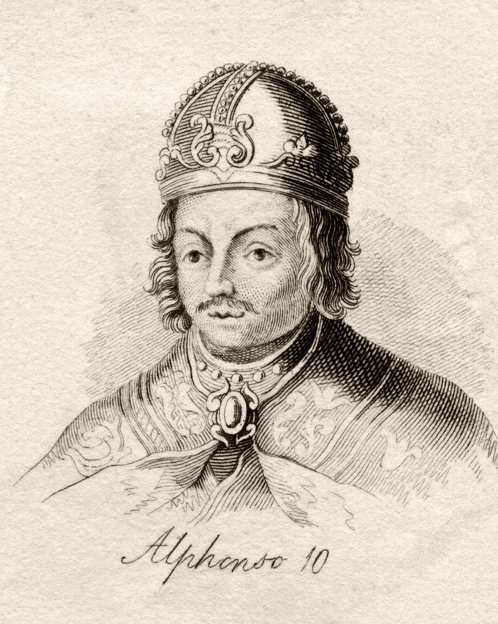 Alfonso X av Kastilien, från 