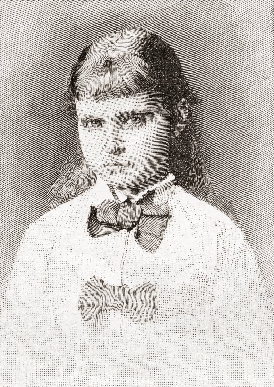 Alix av Hessen och av Rhen senare Alexandra Feodorovna av English School