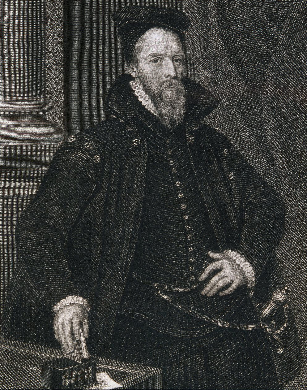 Ambrose Dudley (ca 1528-90), från "Lodge