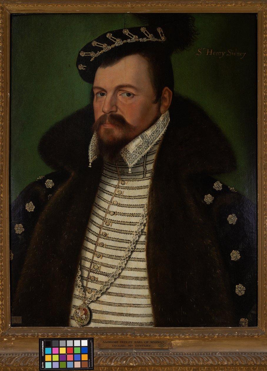 Ambrose Dudley, Earl of Warwick av English School