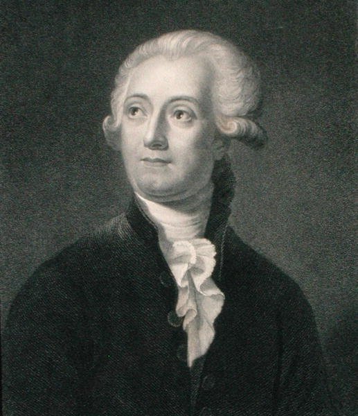 Antoine Laurent Lavoisier (1743-94) från 