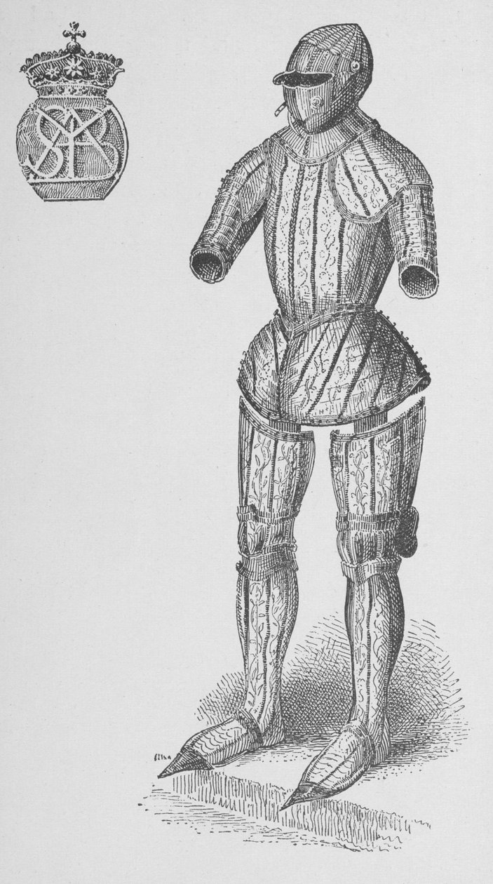 Rustning av Isabella I (1451-1504), drottning av Kastilien av English School