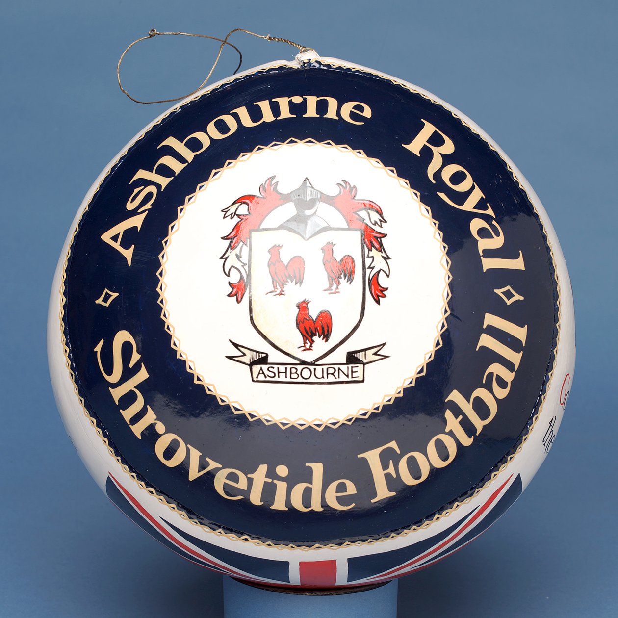 Ashbourne fotboll (läder) av English School
