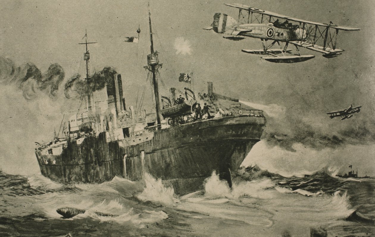 Anfall, bästa försvaret, 1914-19 av English School