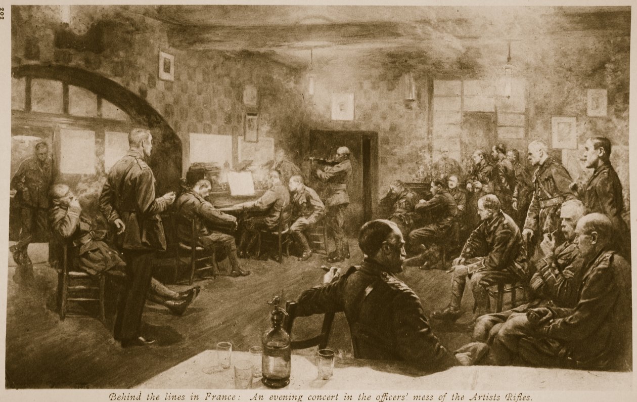 Bakom linjerna i Frankrike, 1914-19 av English School