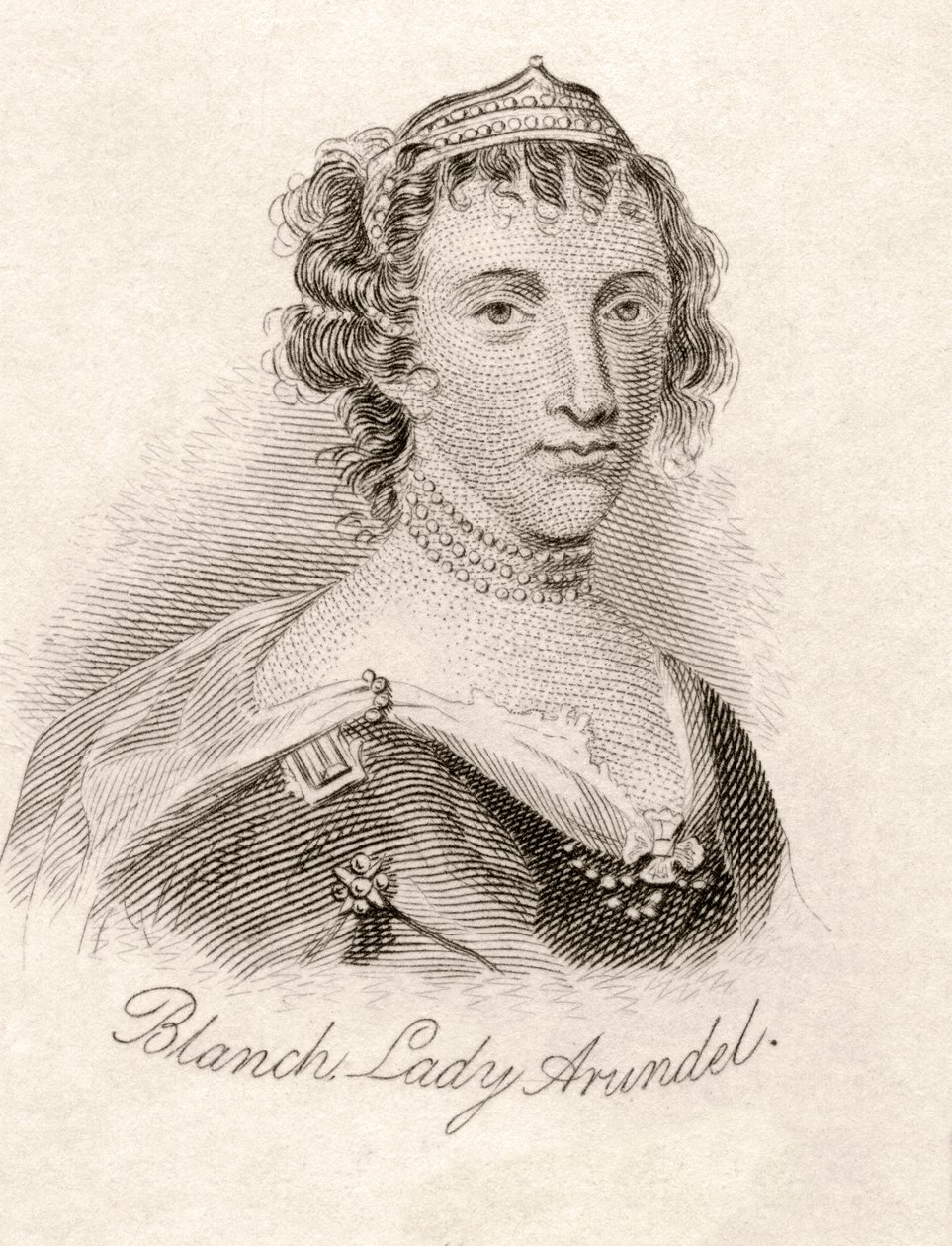 Blanche Somerset, Baroness Arundell av Wardour, från 