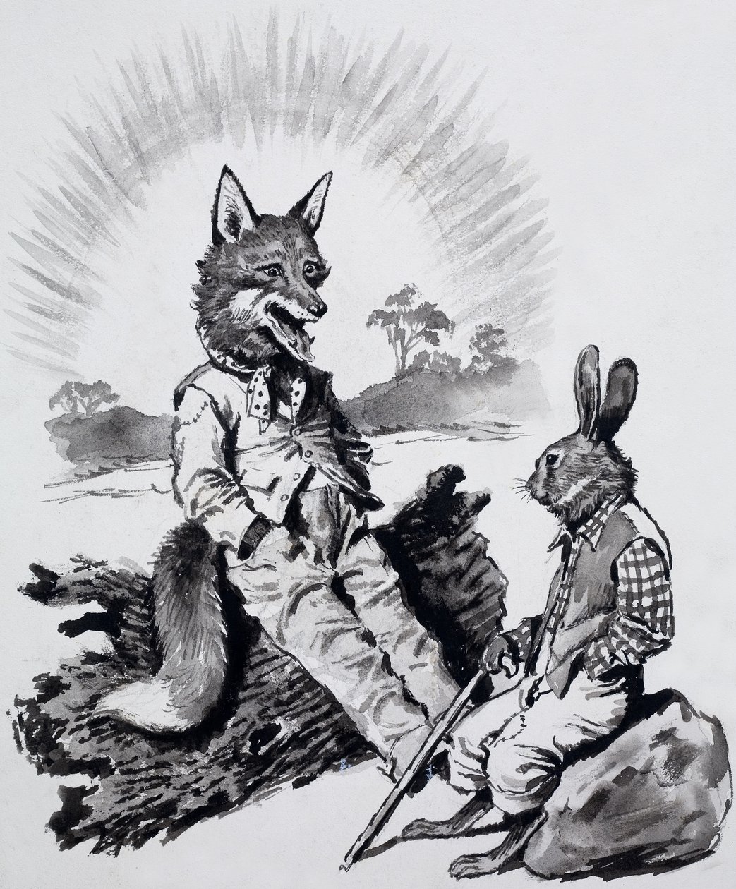 Brer Rabbit och Brer Fox av English School