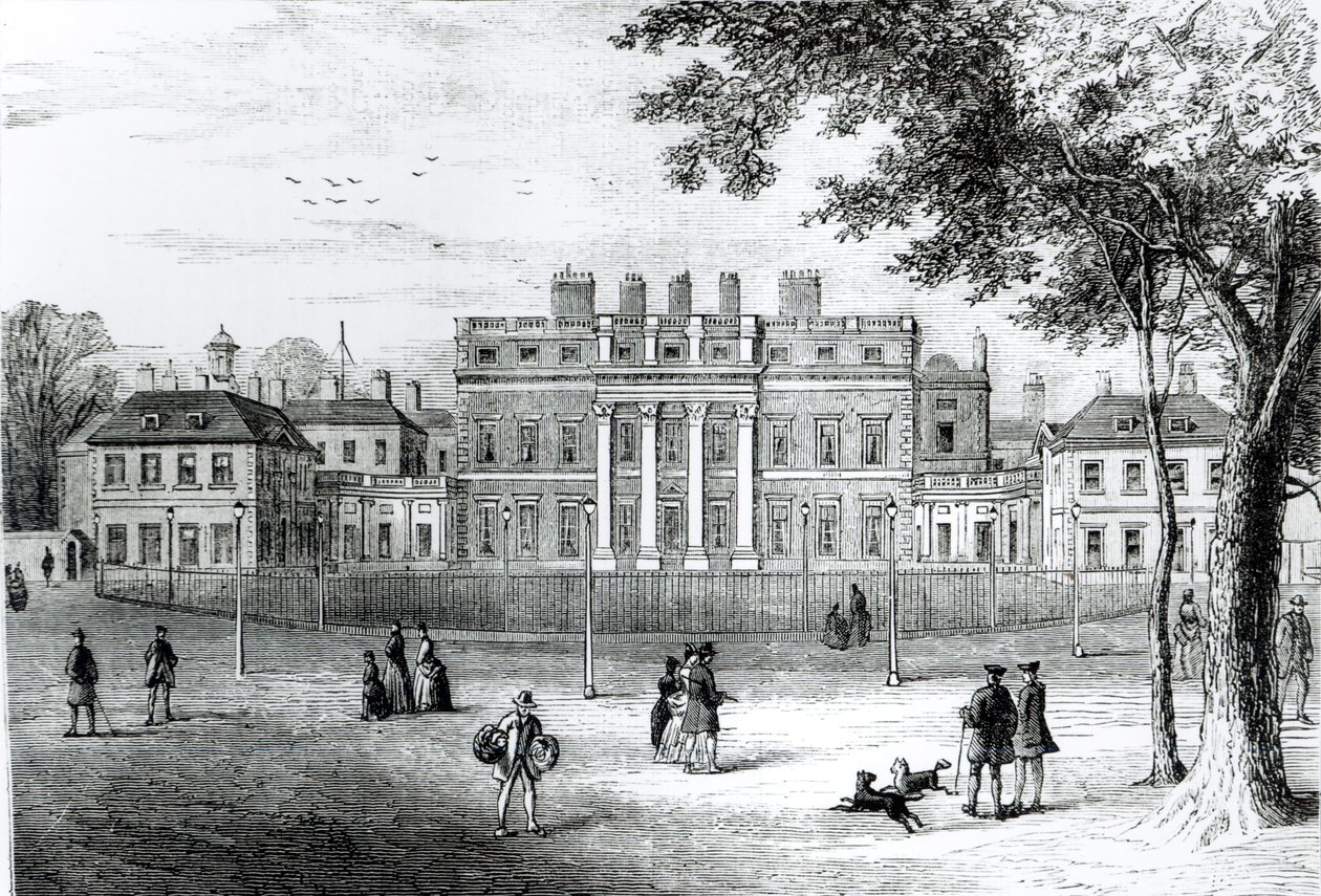 Buckingham House 1775, från 