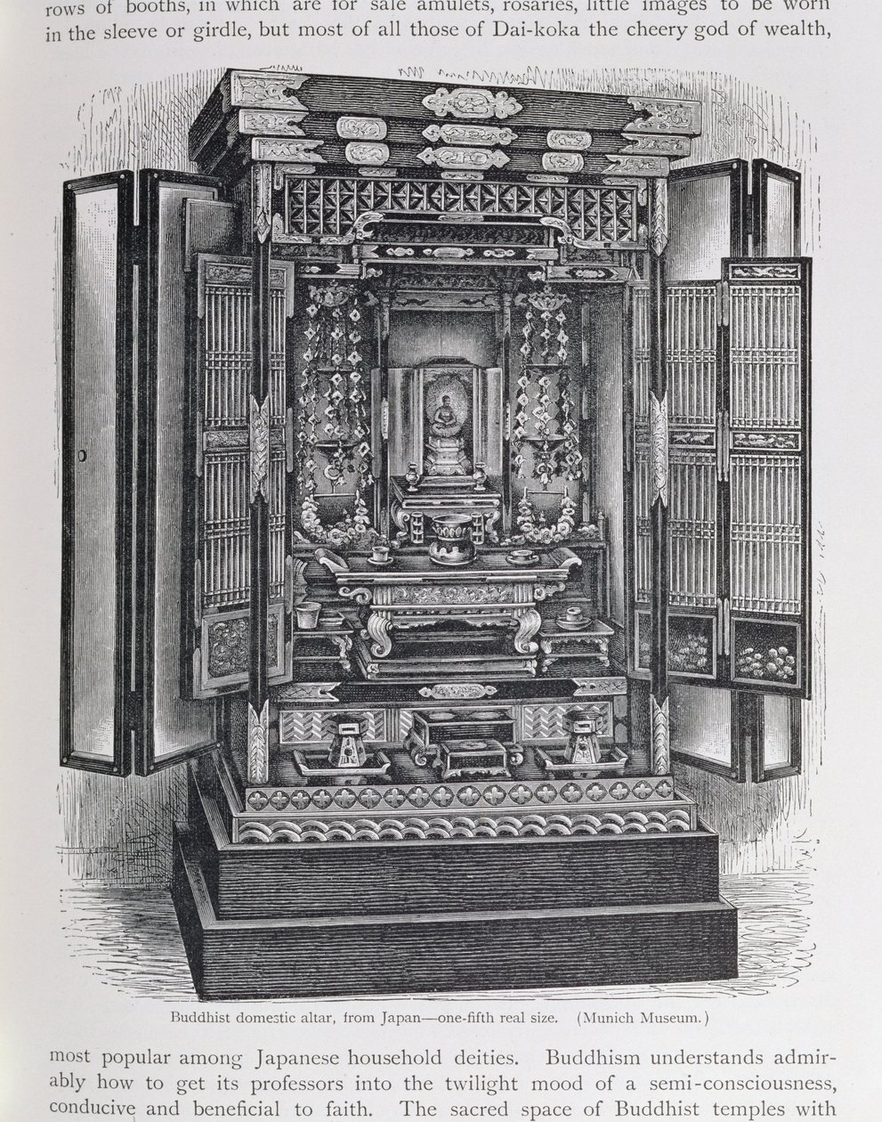Buddhistiskt inhemskt altare, från 