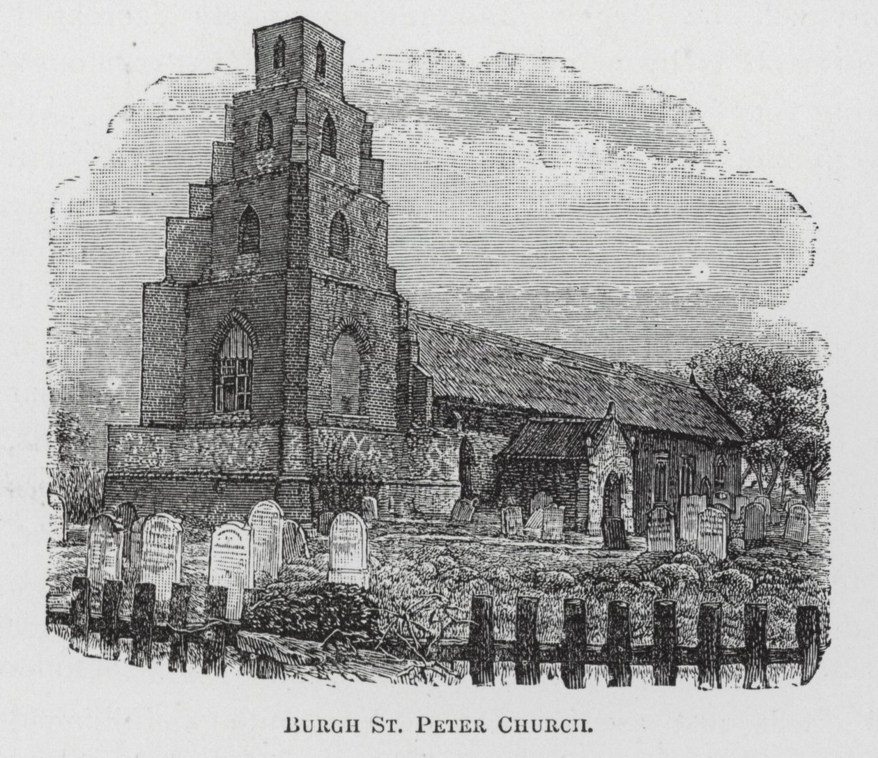 Burgh St Peter Church (gravyr) av English School