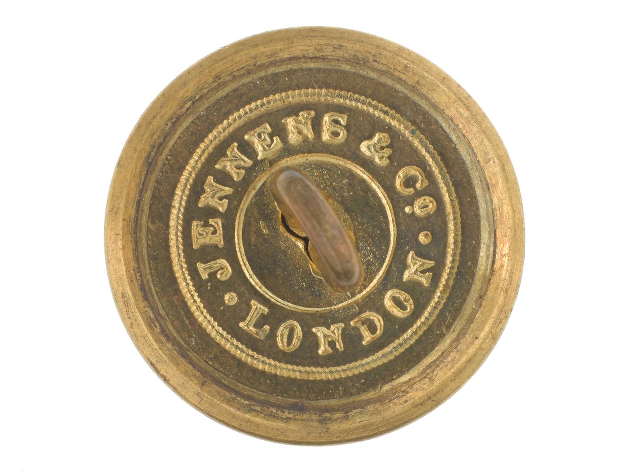 Button, 9:e regementet av Bengal Lancers, före 1901 av English School