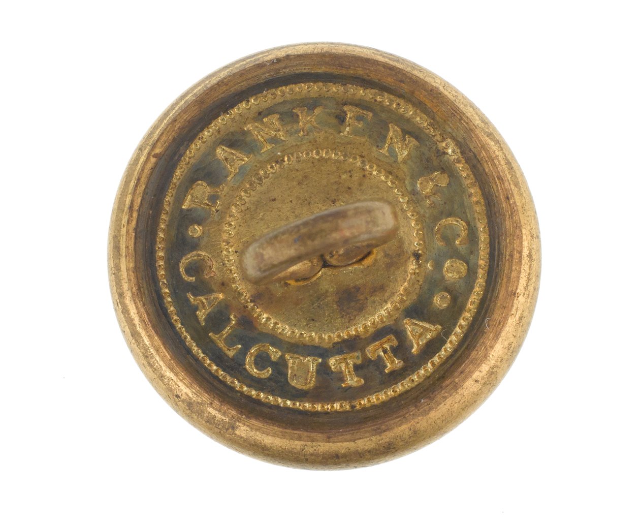 Button, 9:e regementet av Bengal Lancers, före 1901 av English School