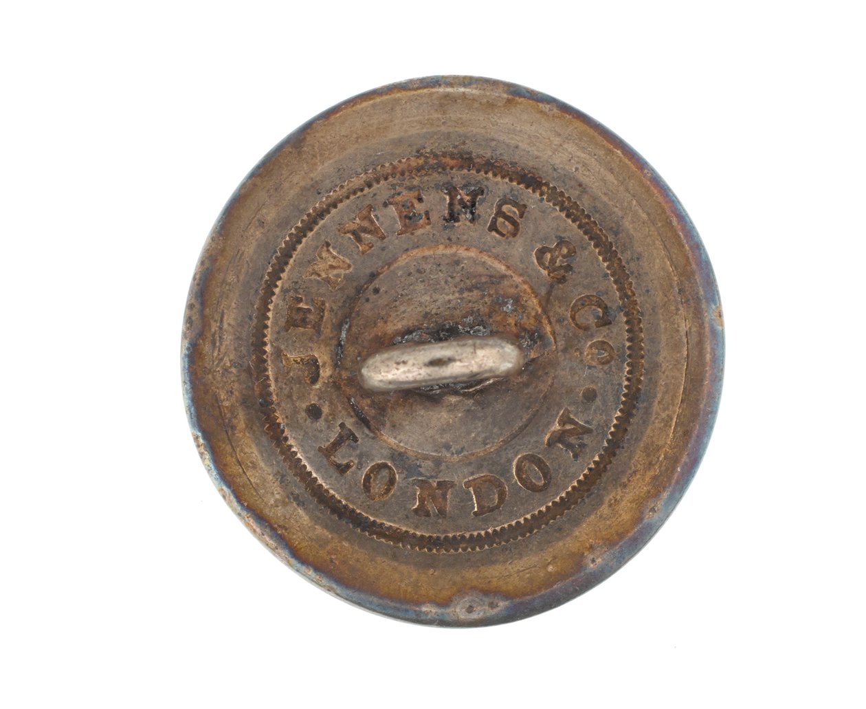 Button, 9:e regementet av Bengal Lancers, före 1901 av English School