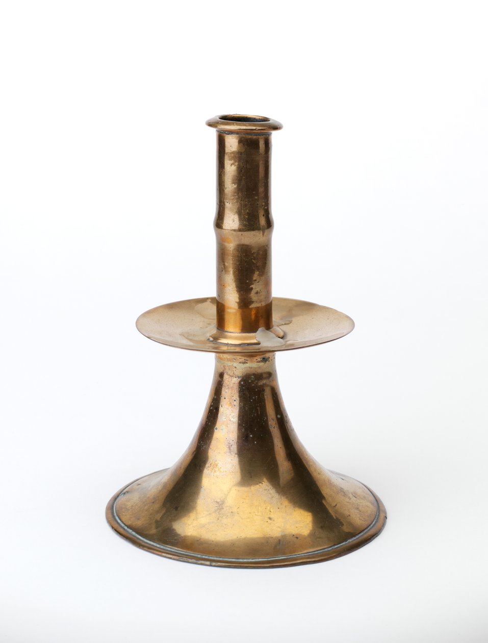 Ljusstake, ca 1650-99 (mässing) av English School