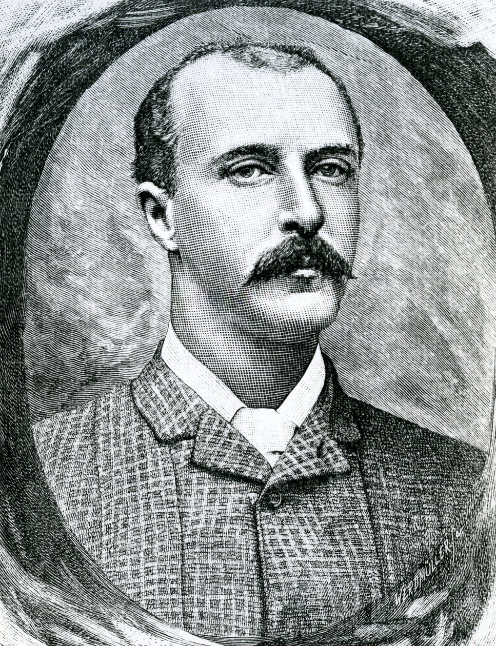 Kapten Robert Henry Nelson (1853-92) av English School