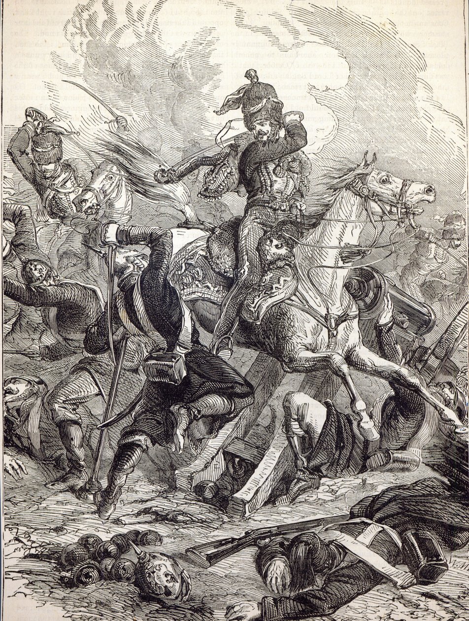 Charge of the Light Brigade, illustration från 