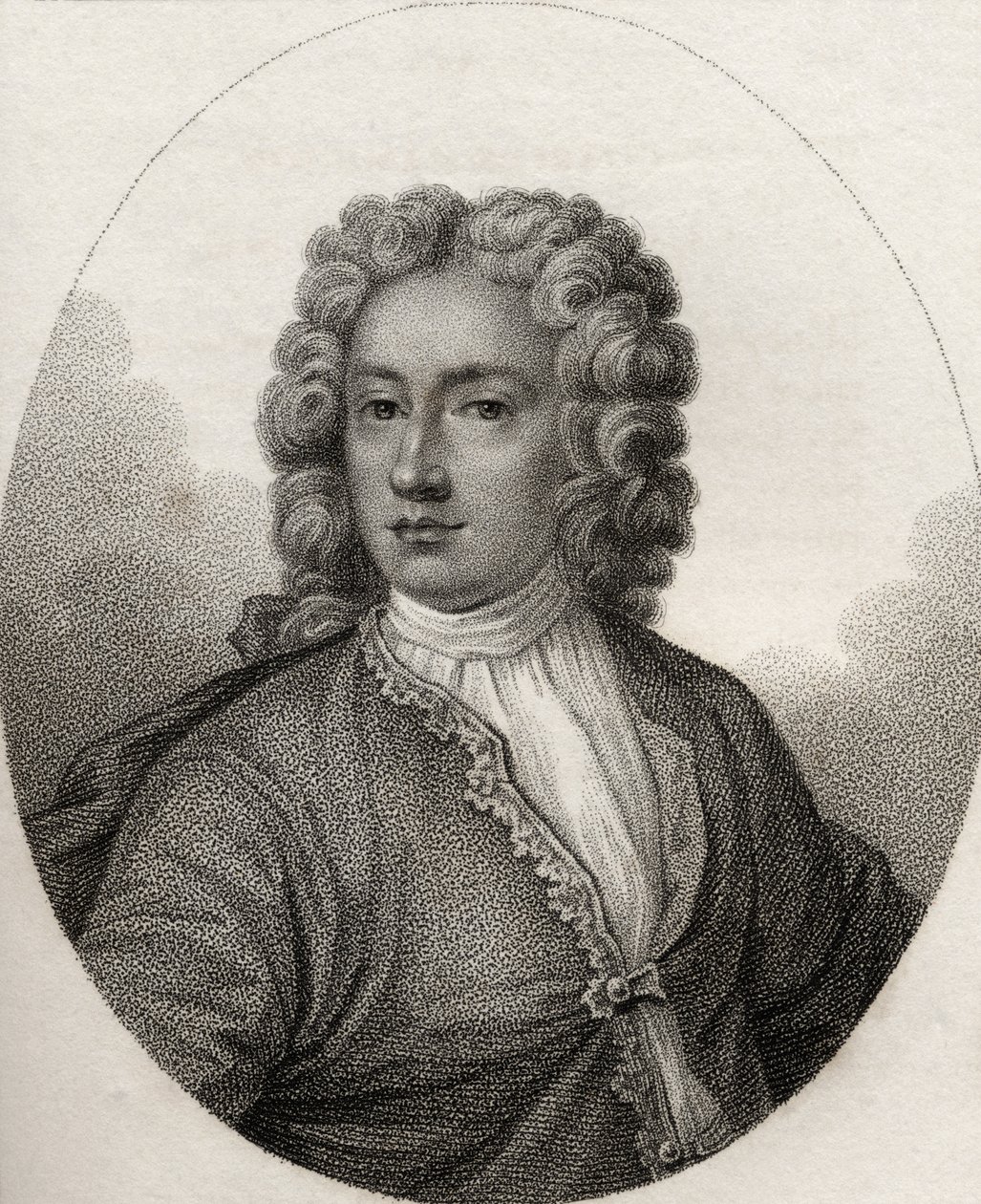 Charles Hamilton, graverad av Geremia, illustration från 