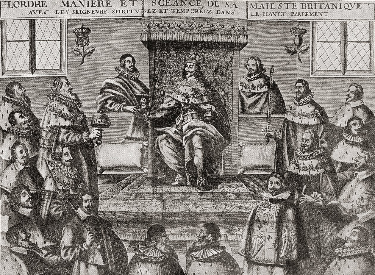 Charles I i House of Lords 1648, från 