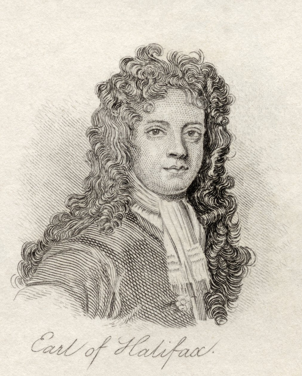 Charles Montagu, 1st Earl of Halifax, från "Crabb