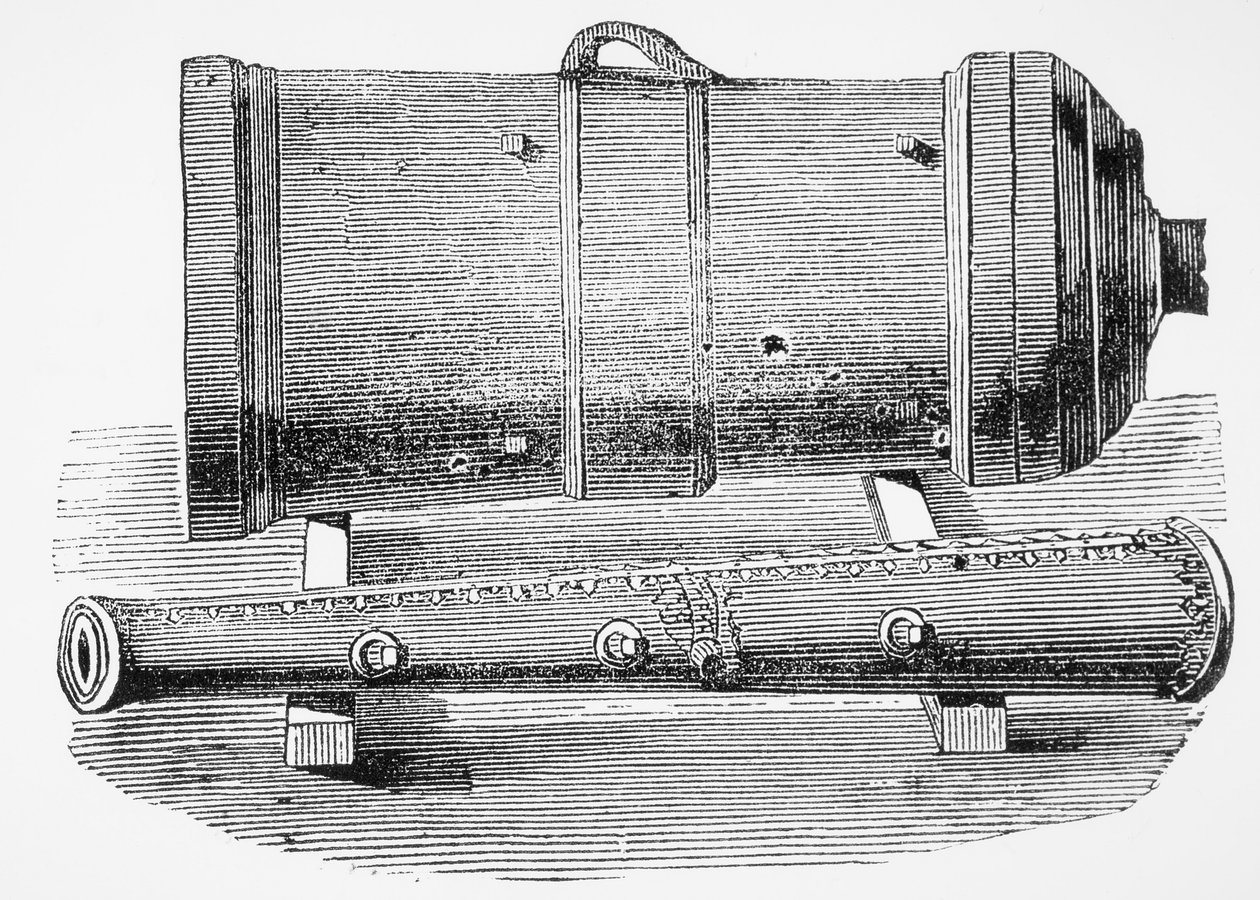 Kinesisk monstermortel, 1845 av English School