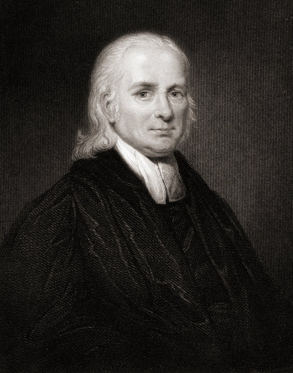 Christian Friedrich Schwartz (1726-96) från Gallery of Portraits, publicerad 1833 av English School