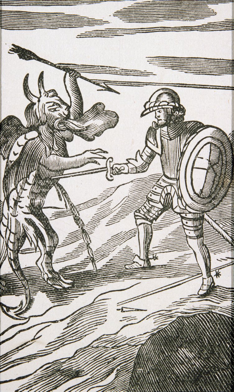 Christian och Apollyon, från den 13:e upplagan av 