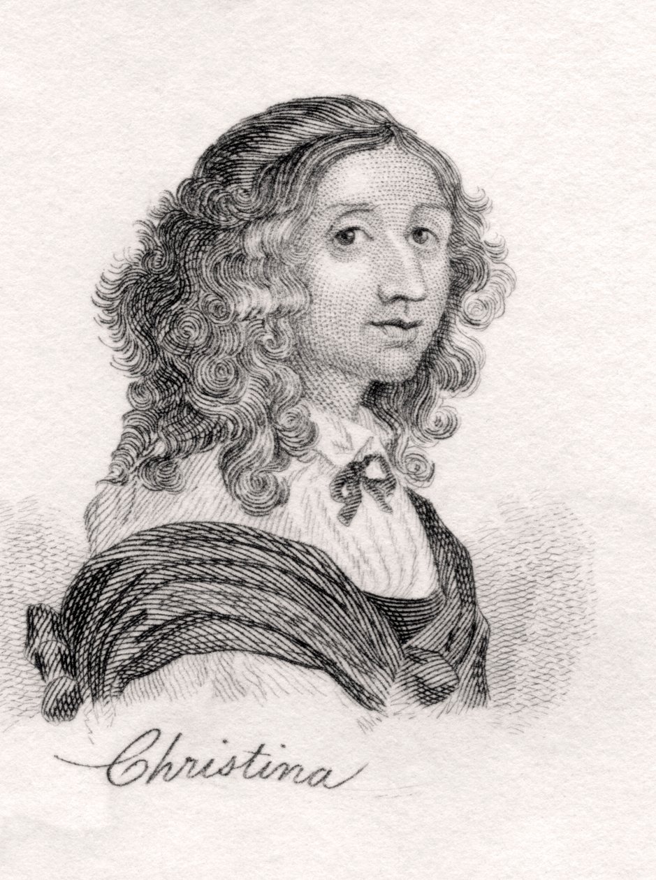 Christina of Sweden, från Crabbs Historical Dictionary, publicerad 1825 av English School