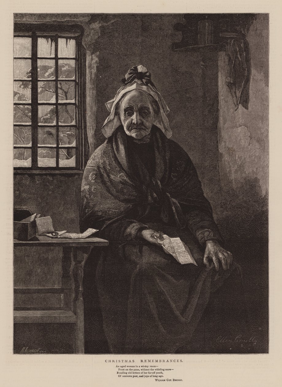 Julminnen (gravyr) av English School