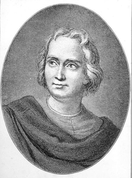 Christopher Columbus (1451-1506) (gravyr) av English School