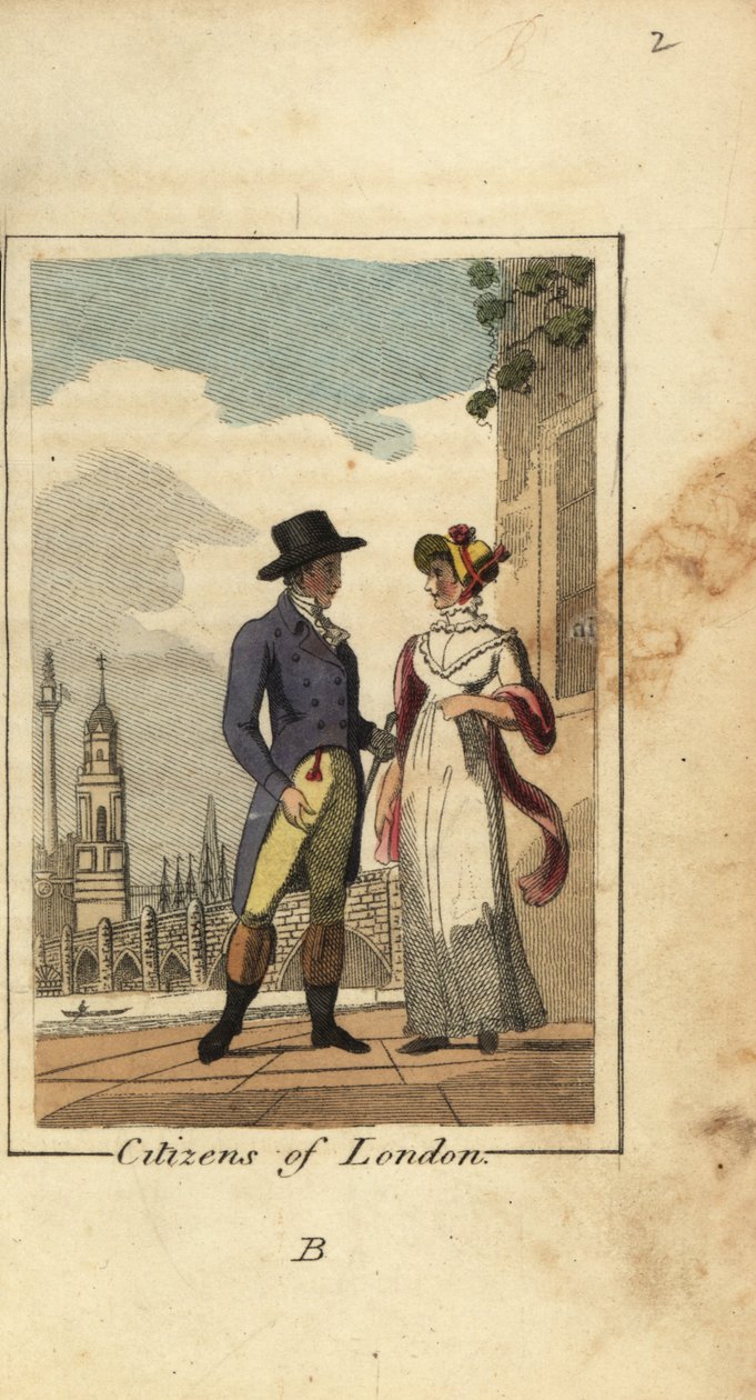 Citizens of London, med Westminster Bridge och Nelson