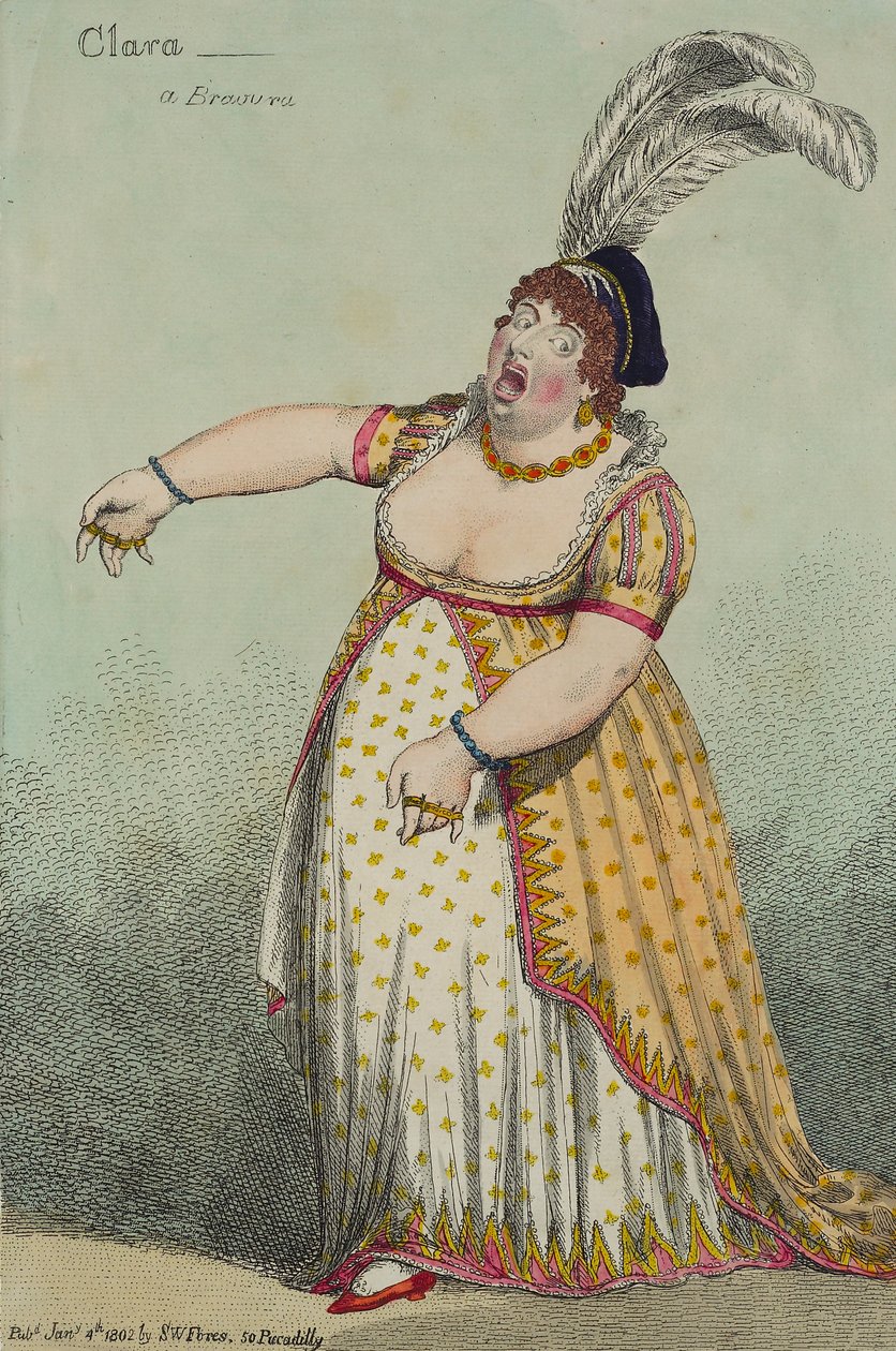 Clara: The Bravery, 1802 av English School