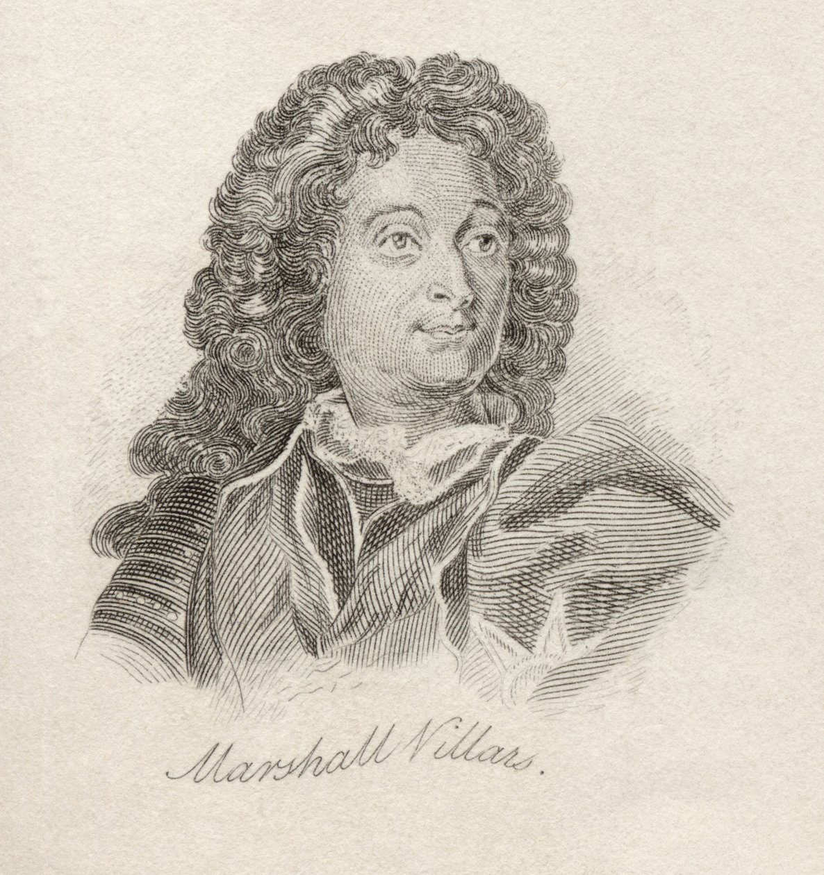 Claude Louis Hector de Villars, från "Crabb