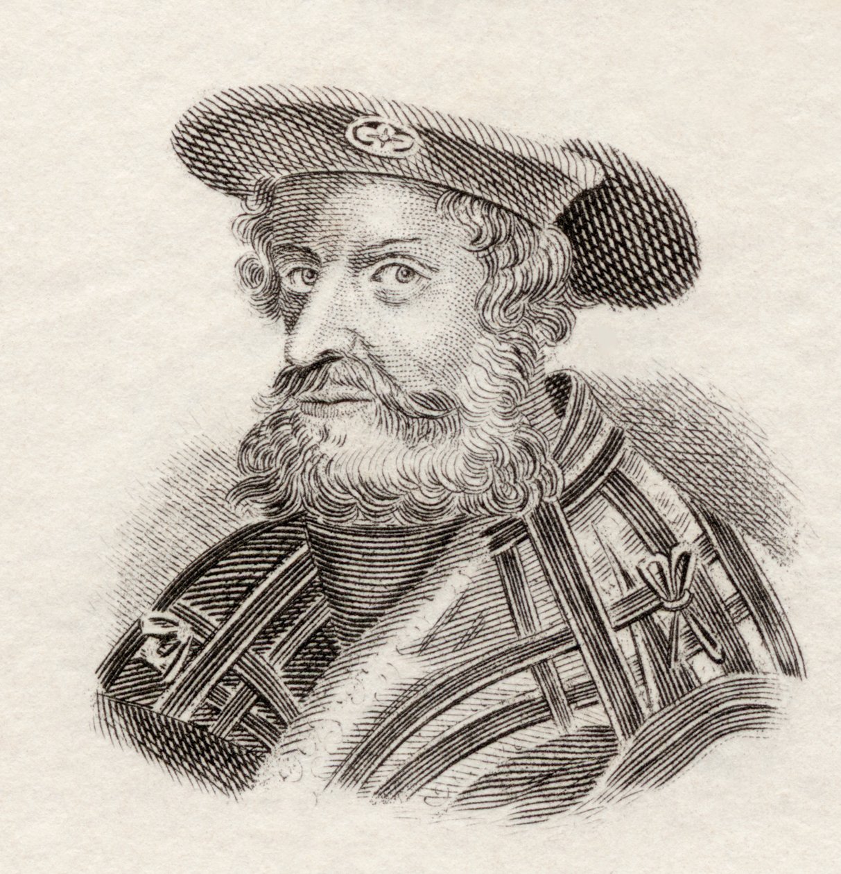 Claudius Ptolemaeus, eller Ptolemaios, 1825 (gravyr) av English School