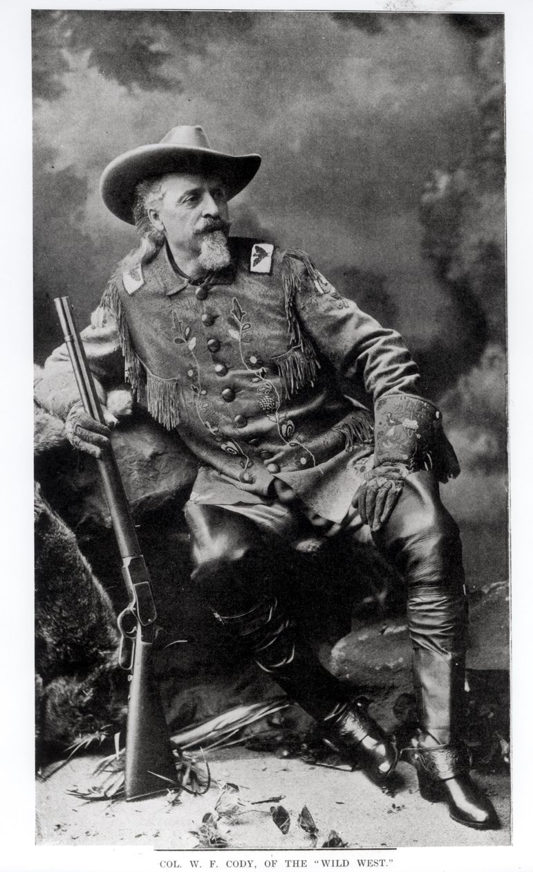 Överste William Frederick Cody, även känd som Buffalo Bill, 1903 av English School
