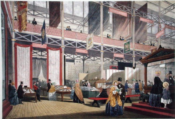 Cotton, från Dickinsons Comprehensive Pictures of the Great Exhibition of 1851, publicerad 1854 av English School